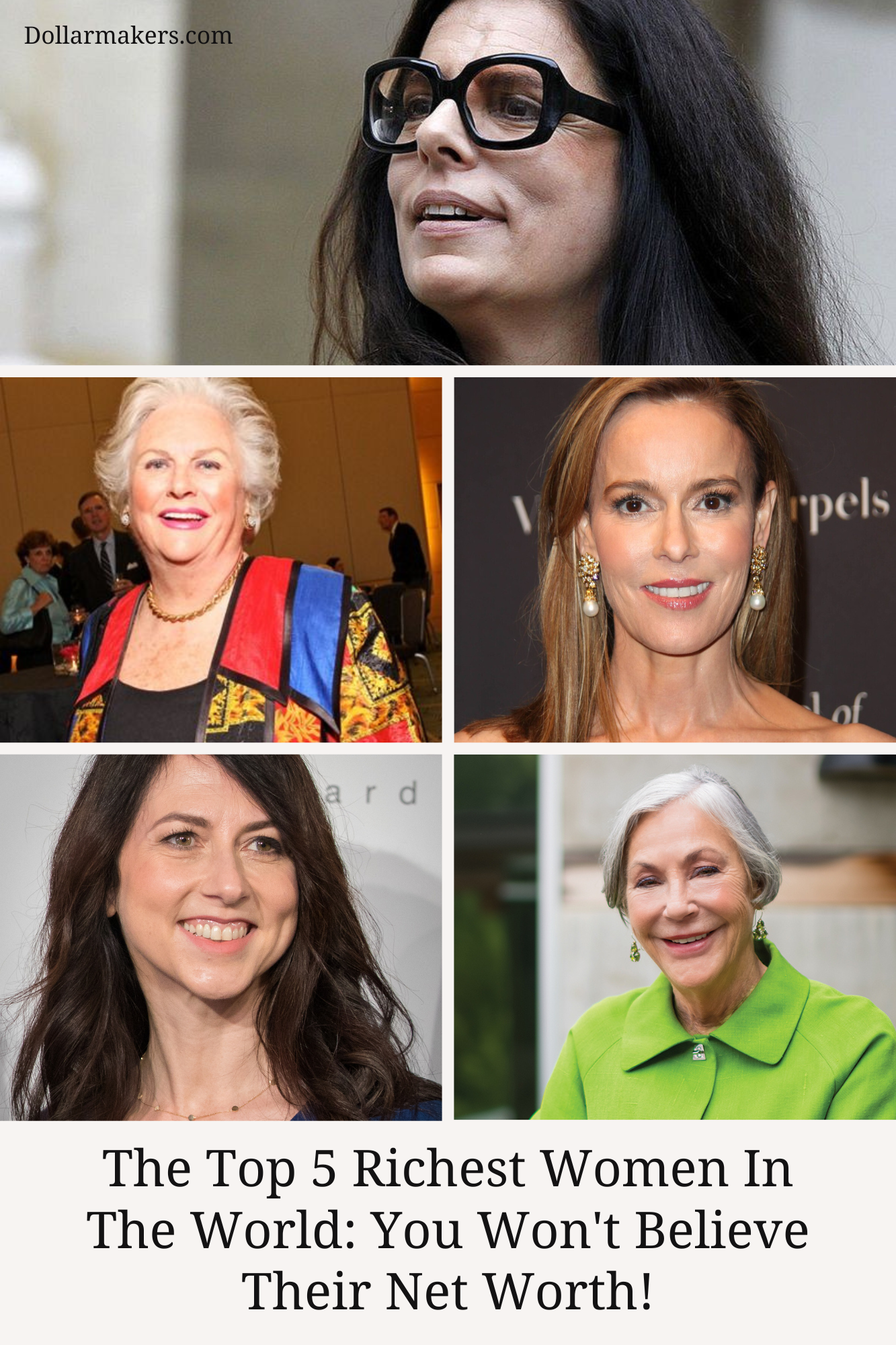 The richest women in the world