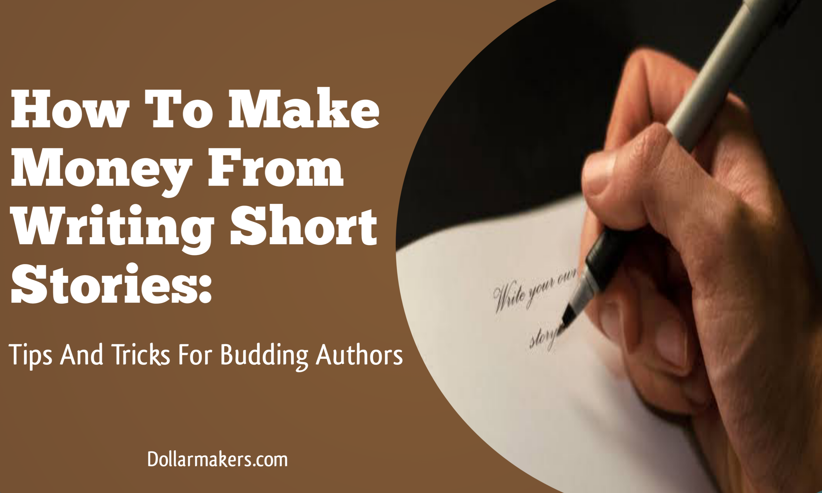 How To Make Money From Writing Short Stories